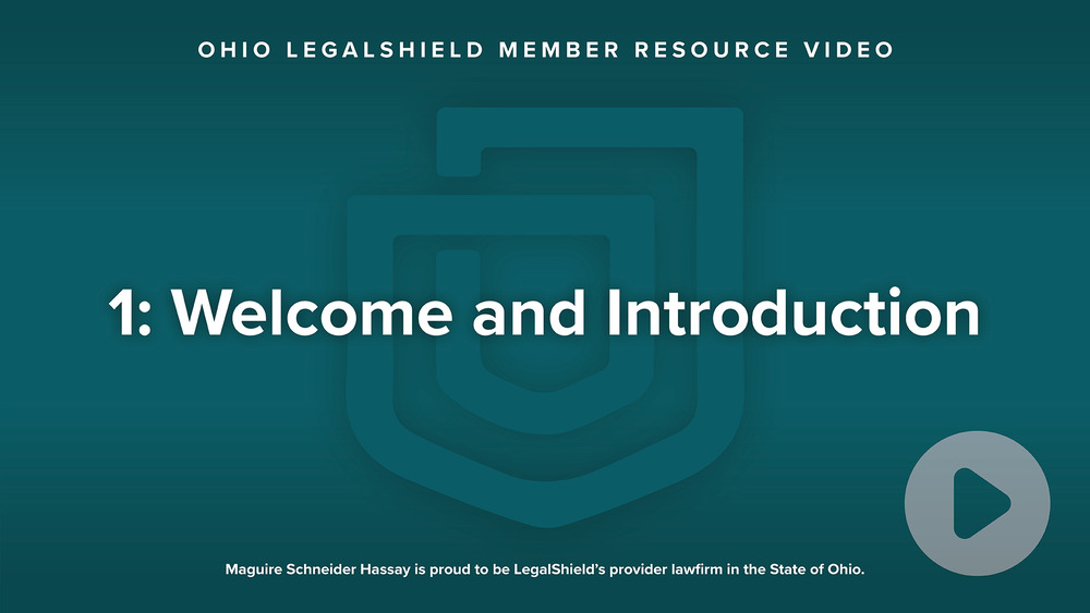 1 Welcome and Introduction